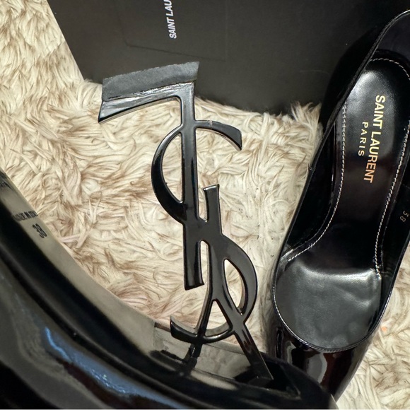 Saint Laurent OPYUM 110 Ysl Heel Pump - Picture 14 of 17